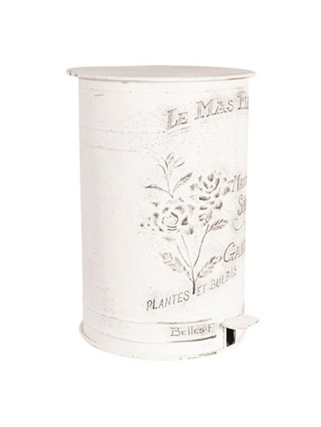 Бак "Флёр" белый 29х35х45 см / 12000 мл