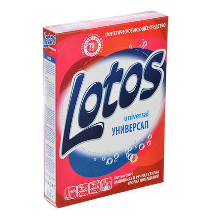 Стиральный порошок Lotos Универсальный 350 гр