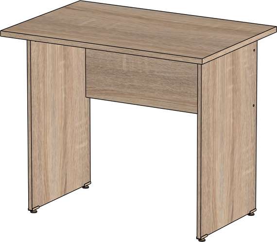 Стол письменный Стандарт Про дуб сонома