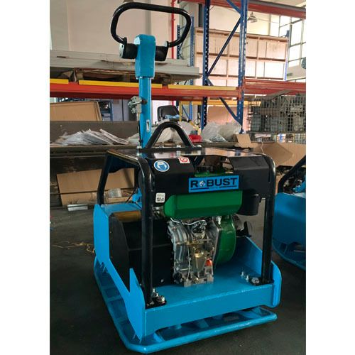 Виброплита дизельная ROBUST CPC-400DE реверсивная - [446 кг / 40 кН / Changfa CF192F]