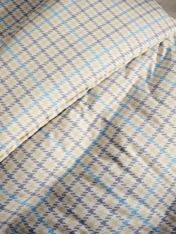 Постельное белье перкаль Сказка "Гусиная лапка" 2-спальное Наволочка 50х70 см 2 шт Простынь на резинке 160x200 см Пододеяльник 175x215 см