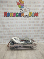 Санки-коляски "Ника детям 7-8K" оливковый