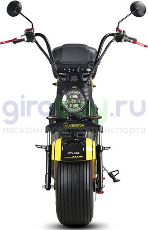 Электроскутер SIBERTON PRO 2000W (60V/21Ah) летние покрышки фото №8