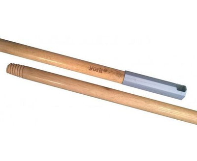 Черенок (рукоятка) 120см, евро резьба, диаметр 2.2см, дерево лакированное, 91280 York