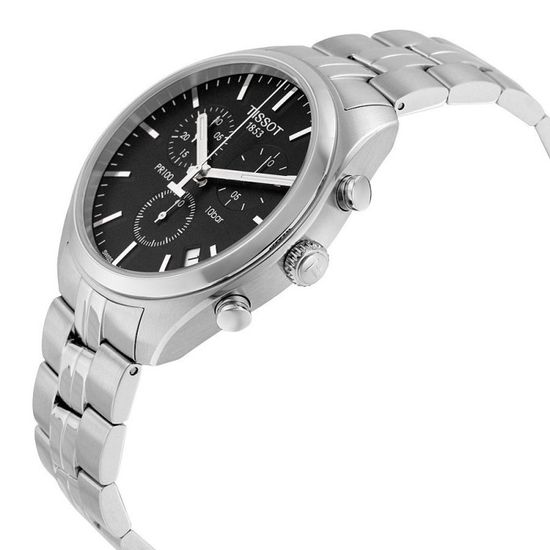 Tissot T101.417.11.051.00 мужские часы с хронографом Tissot PR 100 CHRONO CLASSIC side