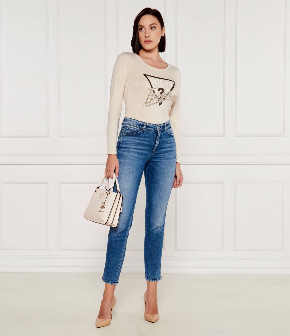 Блузка GUESS - бежевый(W4BI21 I3Z14)