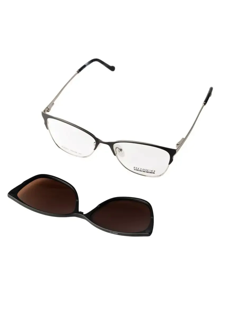 Оправа для очков с магнитными накладками 4в1