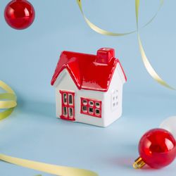 СТАТУЭТКА "ДОМИК" С LED-ПОДСВЕТКОЙ 9,5Х7Х11 СМ