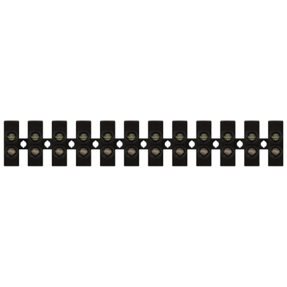 Зажим винтовой ЭРА NO-225-510 изолированный ЗВИ-нг 3А 0.5-4.0 мм2 12 пар чёрный