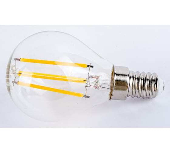 Gauss LED Filament Шар E14 7W 550lm 2700K 1/10/50 105801107 Ламп