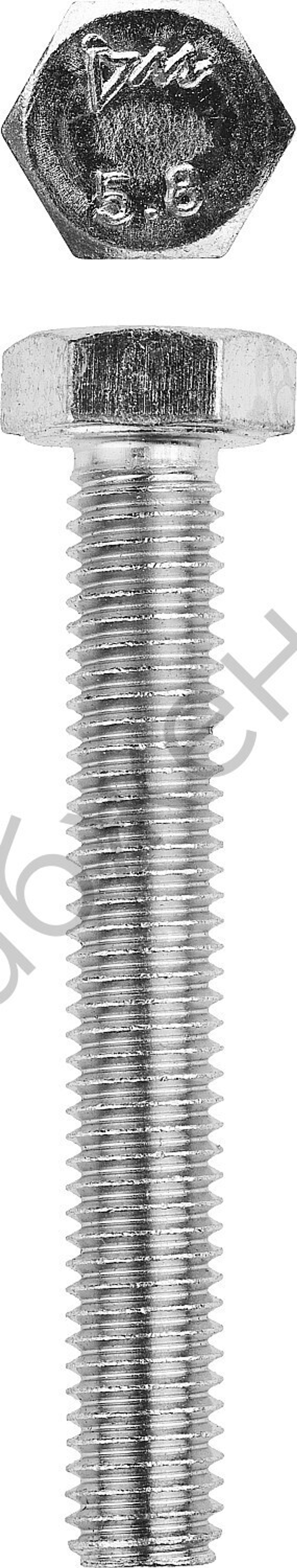 ЗУБР ГОСТ 7798-70 кл. пр. 5.8, M10 x 20 мм, болт оцинкованный, 5 кг (303080-10-020)