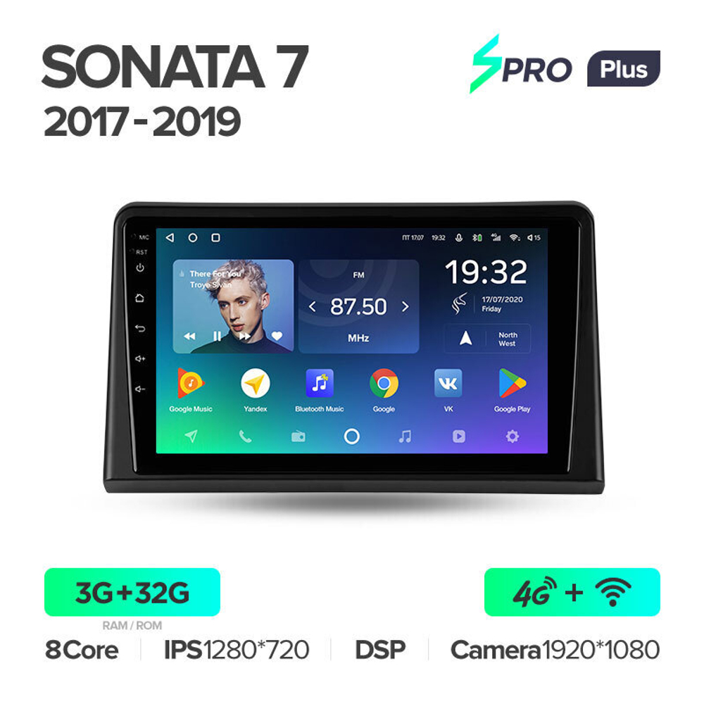 Teyes SPRO Plus 9" для Hyundai Sonata 2017-2019