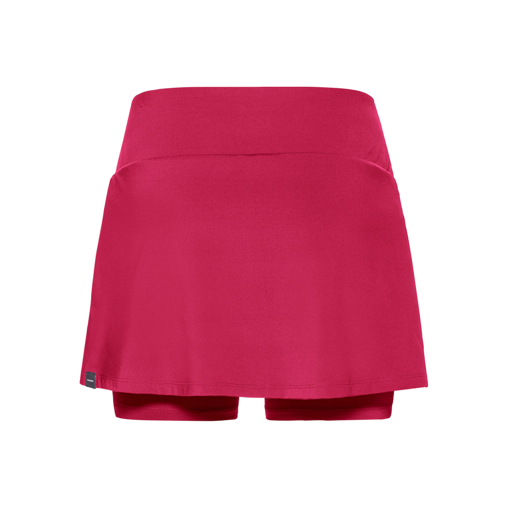 Женская теннисная юбка HEAD Club Basic Skirt Women - Pink, Silver