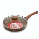 Сковорода 24см глубокая «Kantry» со стеклянной крышкой JKntr-124-21