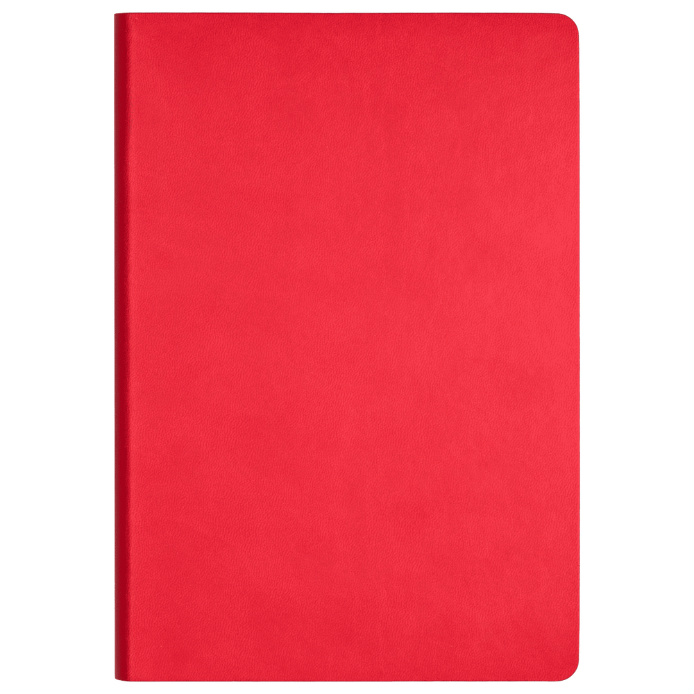 Ежедневник Latte NEW недатированный, красный/бежевый