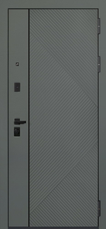 Стальная дверь "Форпост". Заказная модель.