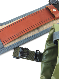 Сумка поясная самозакрывающаяся для крепежа