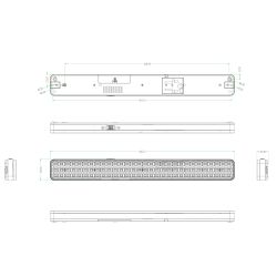Аварийный светильник светодиодный ЭРА DBA-107-0-20 непостоянный 90LED 4ч IP20 | Светильники аварийные