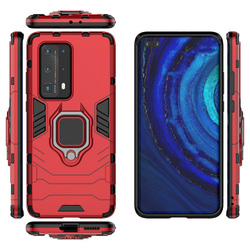 Противоударный чехол с кольцом Panther Case для Huawei P40 Pro+