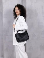 сумка через плечо классическая натуральная кожа