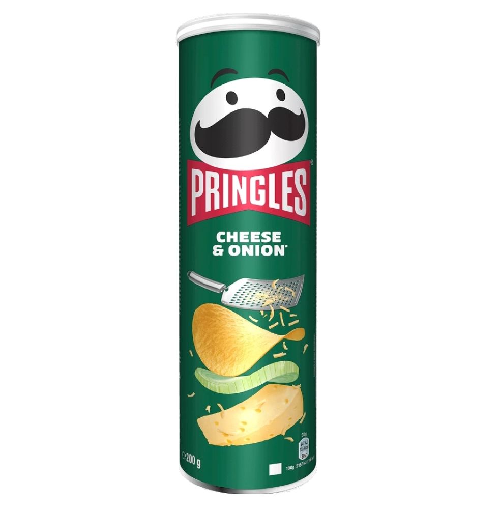 Чипсы картофельные Pringles Сыр и лук 165 г