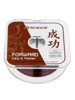 Леска для рыбалки Nisus FORWARD Carp&Feeder brown Nylon 0,437mm/150m (N-FCF-0437-150)