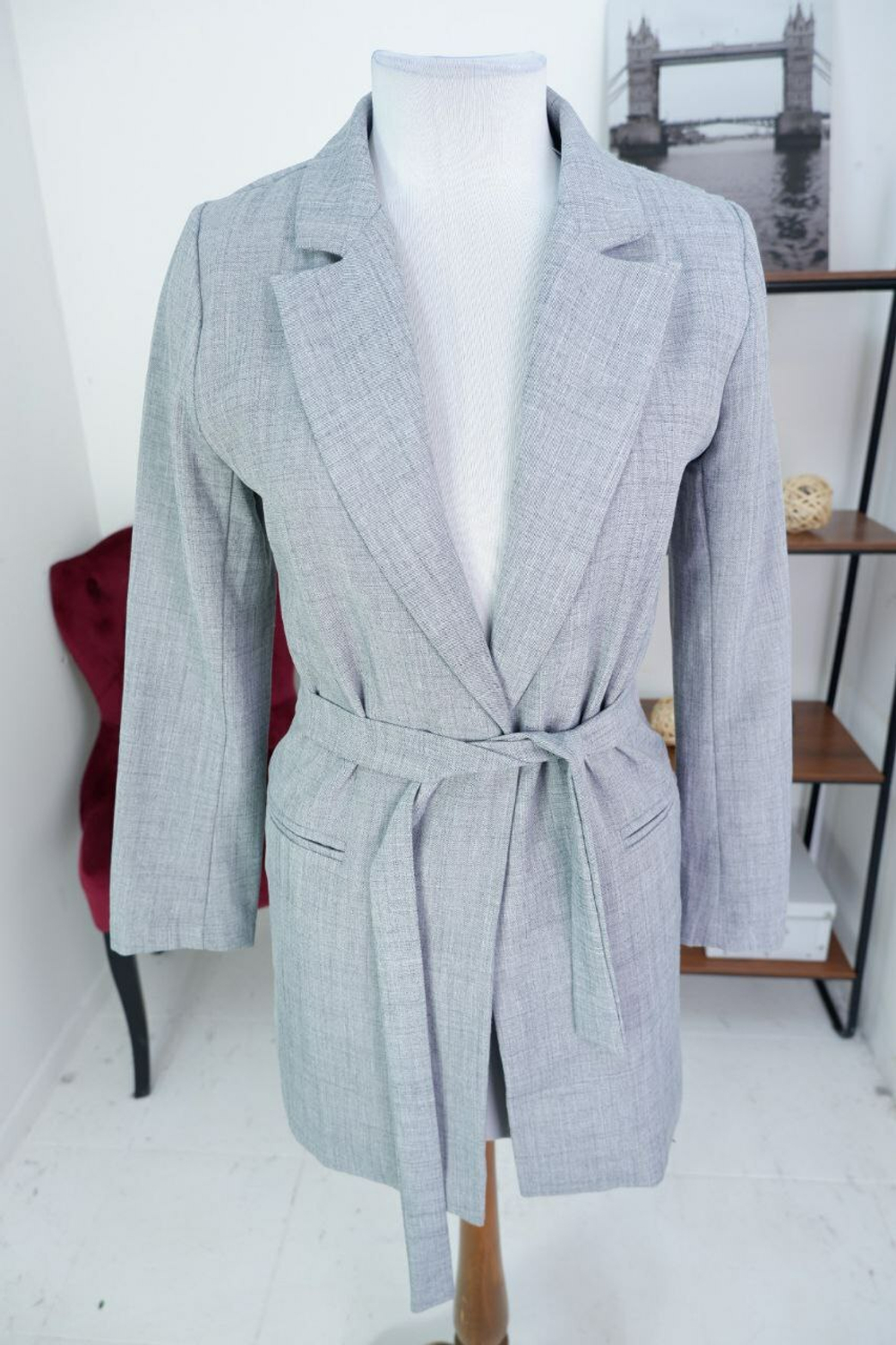 Жакет из вискозы светлый 44 размер