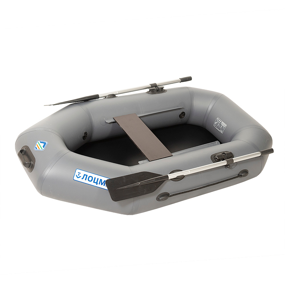Лодка гребная Лоцман Стандарт 200 (серый, 200)