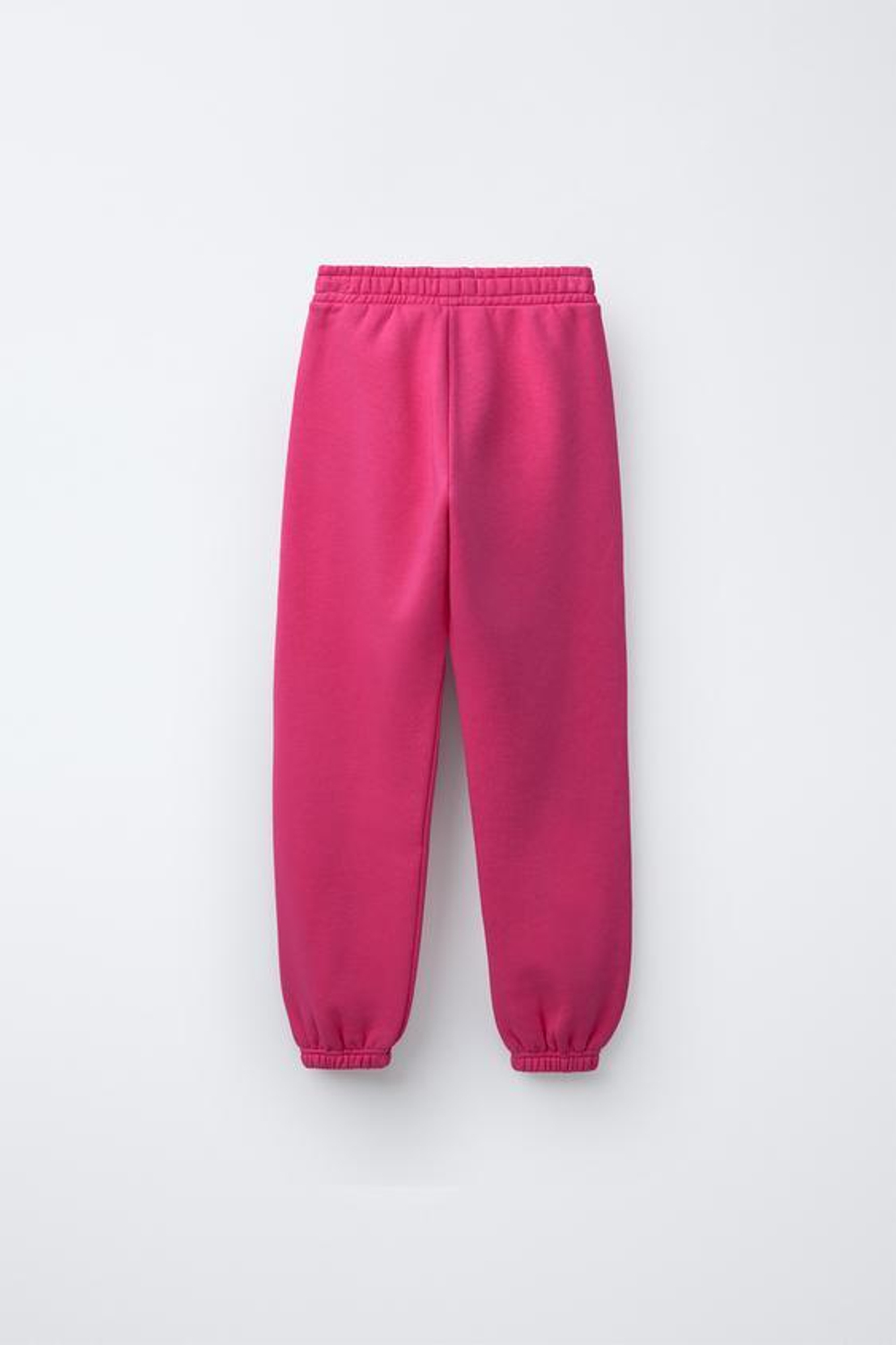 ZARA БРЮКИ-ДЖОГГЕРЫ ИЗ МЯГКОЙ ТКАНИ, ЦВЕТ ФУКСИИ