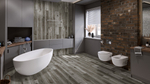 LVT-плитка Damy Floor T7020-5D-LVT Дуб Состаренный Серый