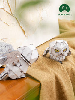 Картонный 3D пазл конструктор Makebug Bring Nature Home
