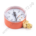 Манометр 0,6 МПа (пропановый, латунь)
