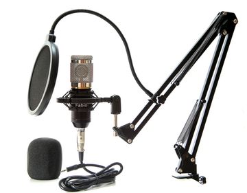 Микрофон студийный Fabio (серый)