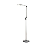 8333/15FL LEDIO LN26 458 серебро, металл/пластик Торшер LED 15W 3000/4000/6000K CCT/диммер/LCD 220-240V GENRI