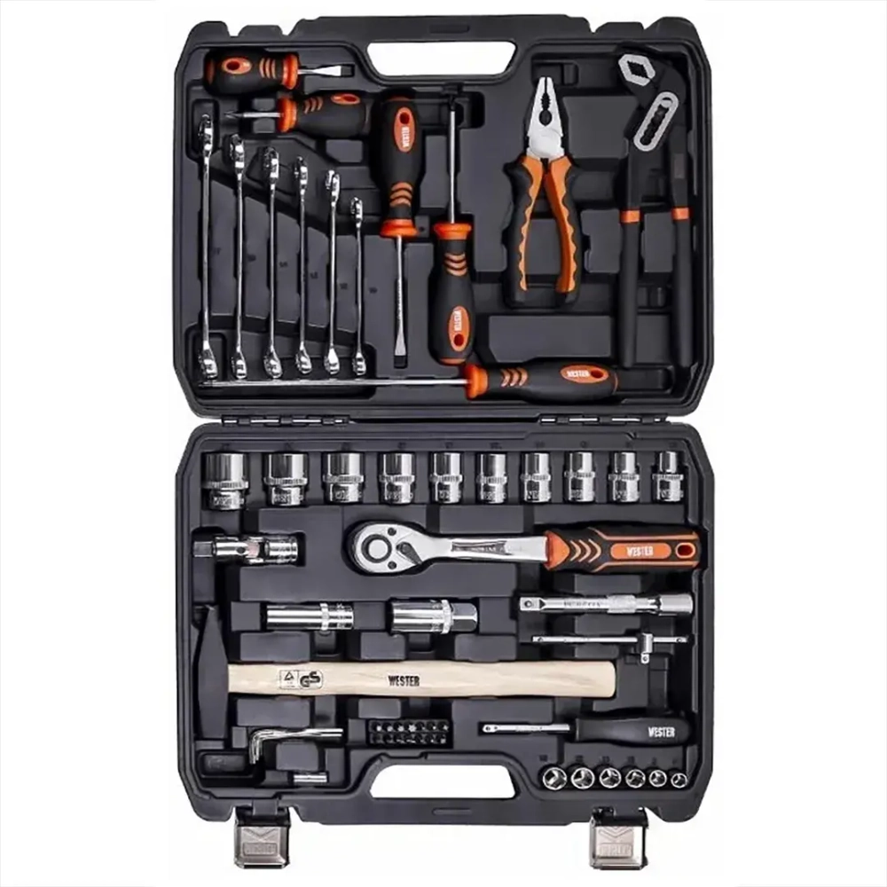 Набор инструментов 56пр. 1/4'', 1/2'' FORCEKRAFT-WESTER FK-WT056