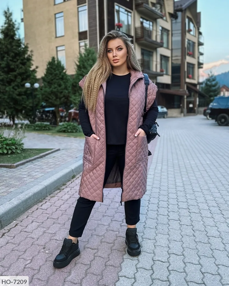 Жилет HO-7207 Фабрика Моды