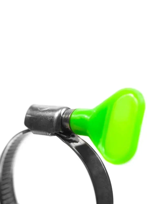 Хомуты металлические для шланга нержавеющая сталь 10 шт 16-27 мм