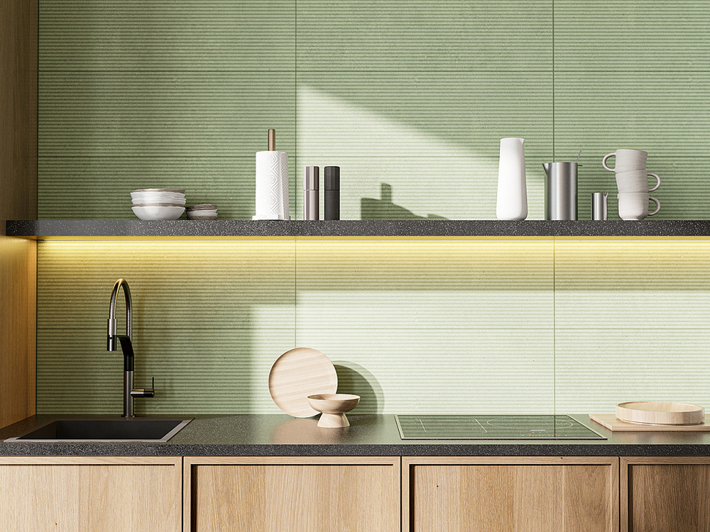 Wabi-Sabi green wall 01 300х900 (1-й сорт)