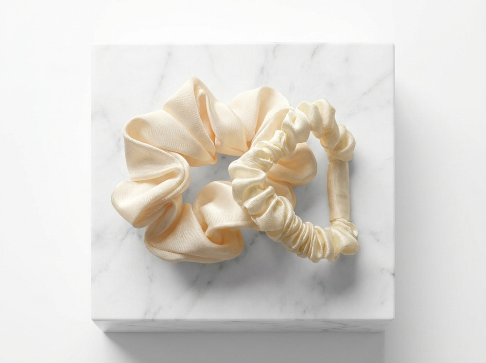 Подарочный набор Be-Uni "Прикосновение шелка" , цвет шампань