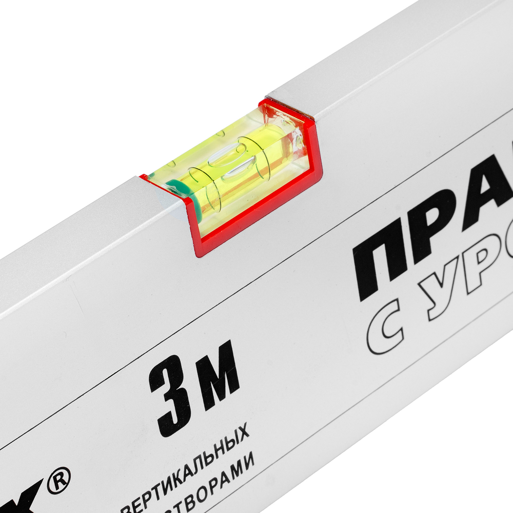 MATRIX Правило алюминиевое с уровнем L-3,0м 2ручки