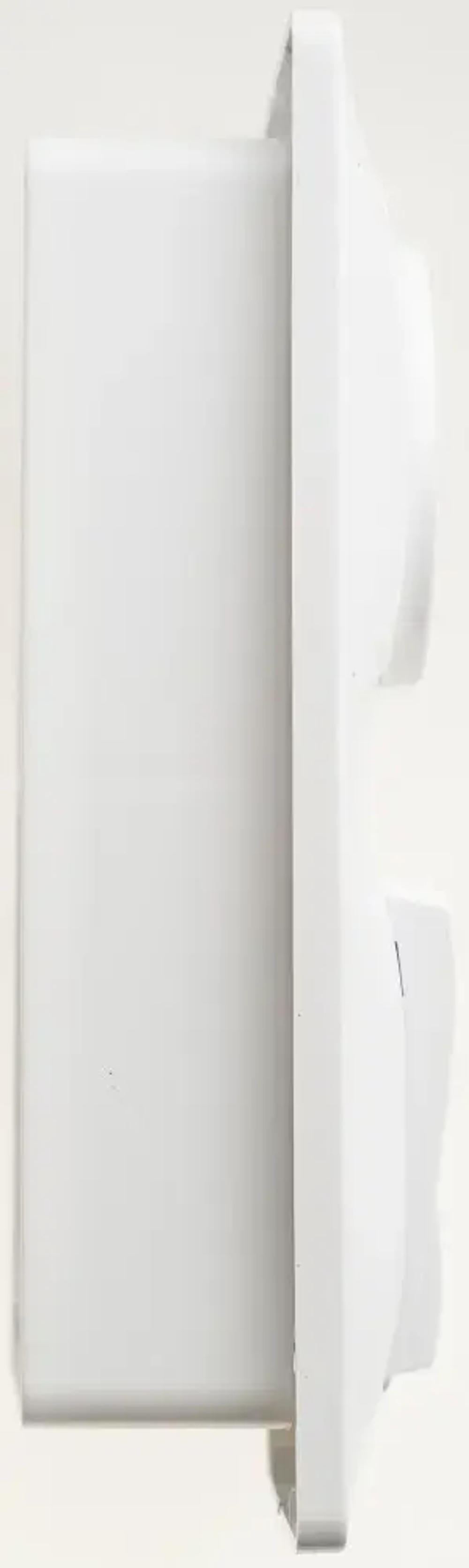 GLOSSA БЛОК: РОЗЕТКА без заземления + 3-клавишный ВЫКЛЮЧАТЕЛЬ, БЕЛЫЙ