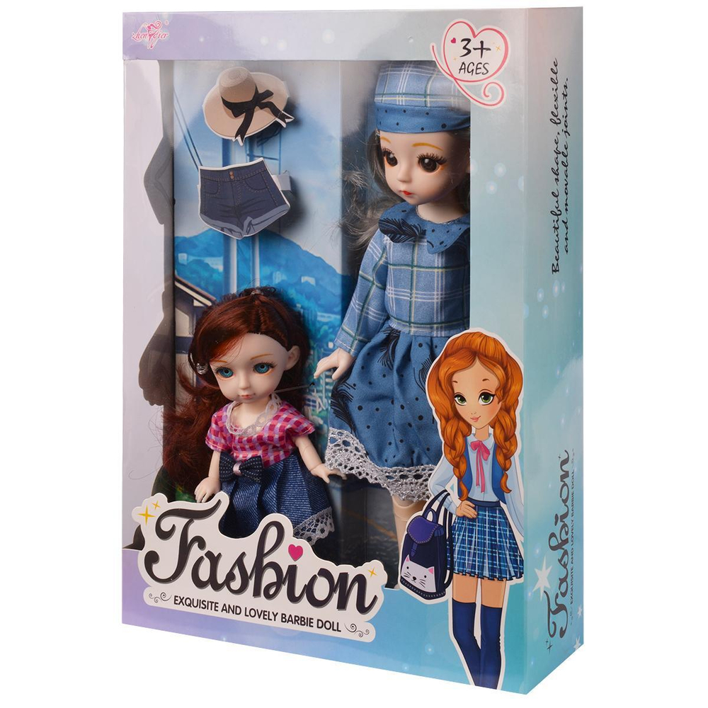 Кукла Классическая 2шт 32см, коробка ZQ60205-2