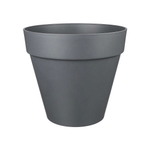 Горшок для цветов Tarragon D310, 14л со вставкой (серый)