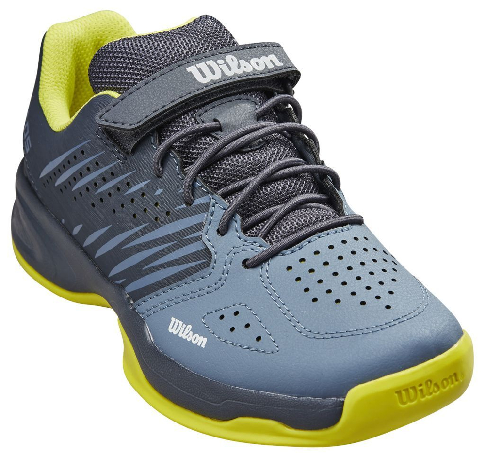 детские Кроссовки теннисные Wilson Kaos K 2.0 Jr - china blue/india ink/sulphur spring