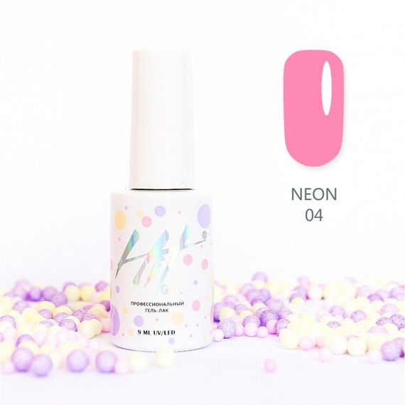 Гель-лак ТМ &quot;HIT gel&quot; №04 Neon, 9 мл