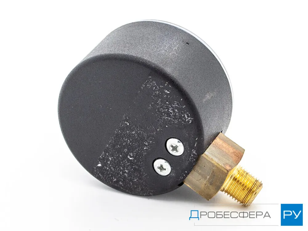 Манометр для компрессора 12 бар (1,2 МПа) радиальный R 1/8" диаметр 49 мм арт. M053-R12