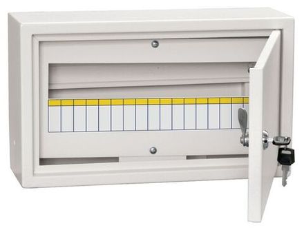 Корпус ЩРн-18 TITAN 3 265х440х120мм IP31 метал. бел. IEK MKM13-N-18-31-Z