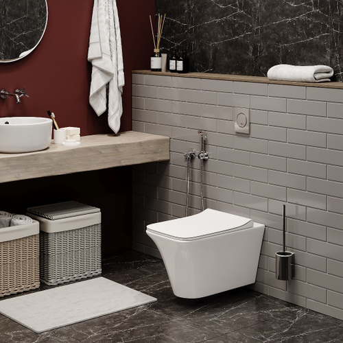 Унитаз NIVOLET Aria подвесной безободковый Ceruttispa CT7779 (495x360x350)