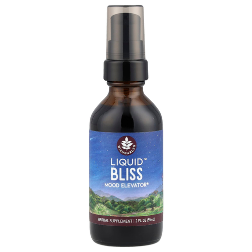 WishGarden Herbs, Liquid ™ Bliss, средство для повышения настроения, 2 эт. унция $ 12.99 (59 мл)
