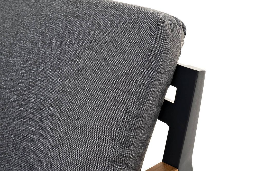 "Камелия" лаунж-зона 4-местная из алюминия, цвет темно-серый